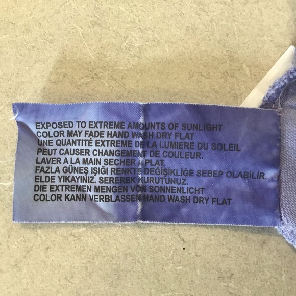 Angels Never Die Purple Embellished T-shirt, Med - Picture 16 of 16